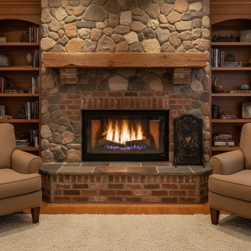 Benefits Of Brick And Stone Gas Fireplaces For Modern Homes