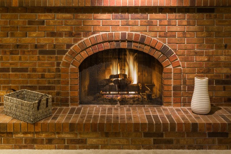 Brick Fireplace Construction