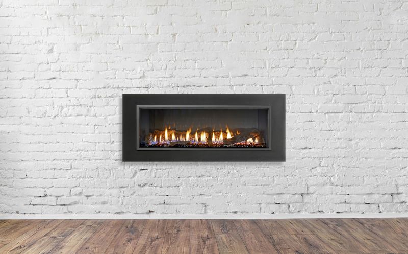Modern Brick Fireplace Design