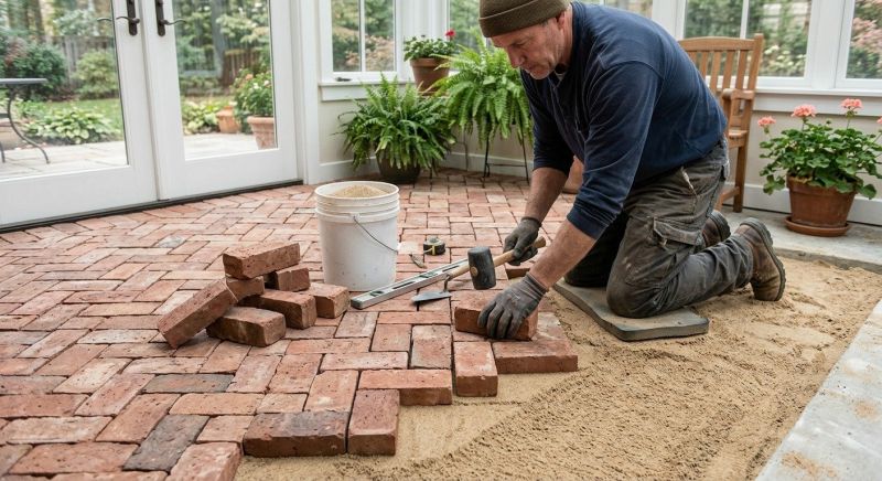 Brick Patio Installation in Norwalk, CT